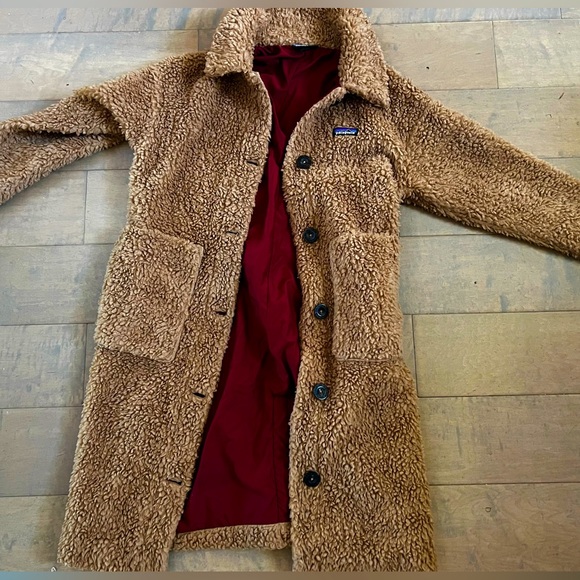 Patagonia recycled high pile fleece coat - Picture 2 of 5